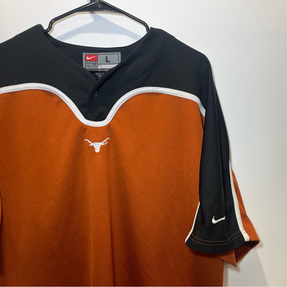 Nike Texas Long Horns Baseball Jersey